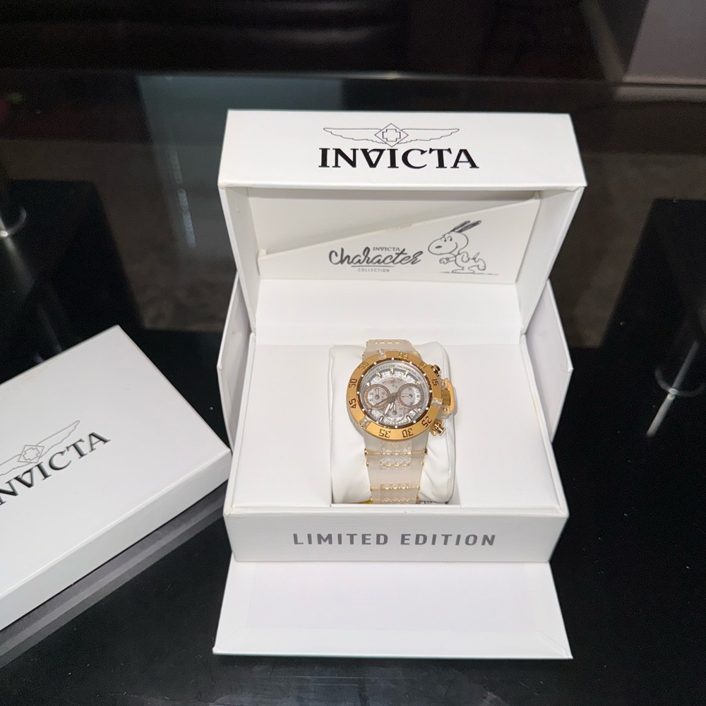 Invicta Gold and Silver Character Collection Watch